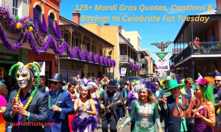 125+ Mardi Gras Quotes, Captions & Sayings
