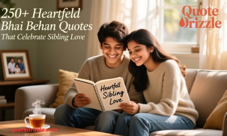 250+ Heartfelt Bhai Behan Quotes That Celebrate Sibling Love