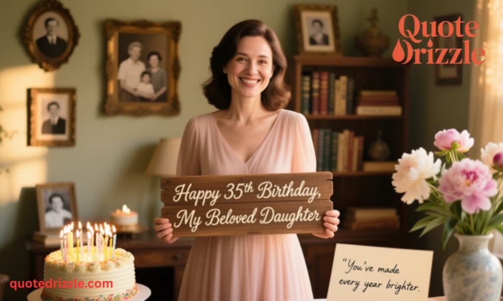 35th Birthday Sayings and Quotes for Daughter