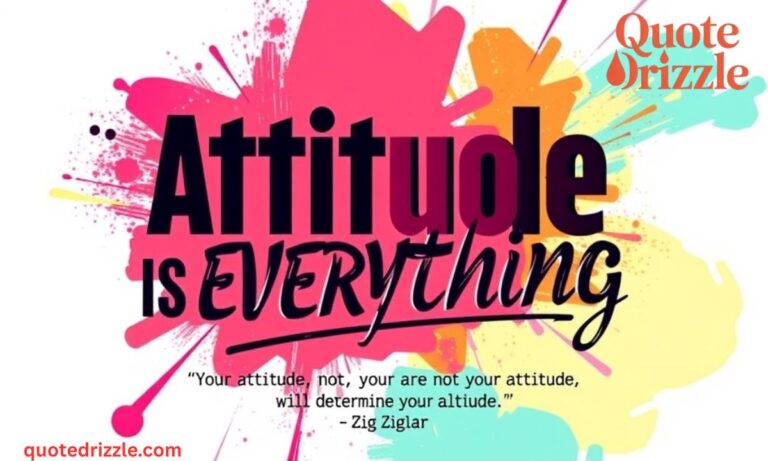 Attitude Single Quotes