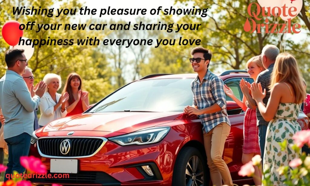 Best Wishes to Congratulate for New Car Achievement