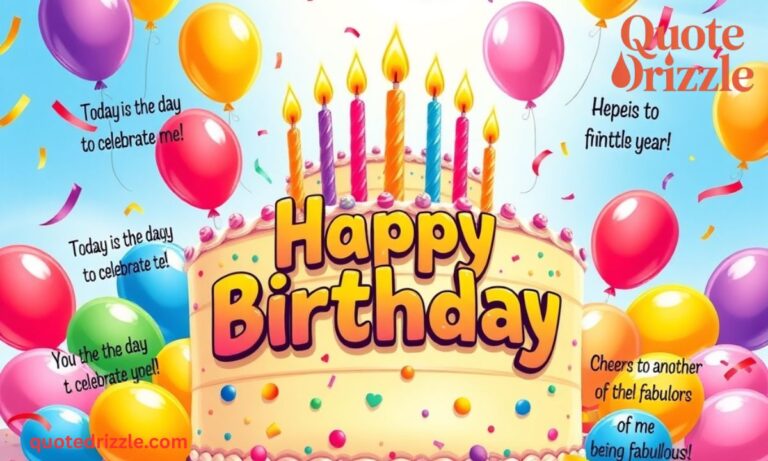 Birthday Quotes & Wishes For Myself