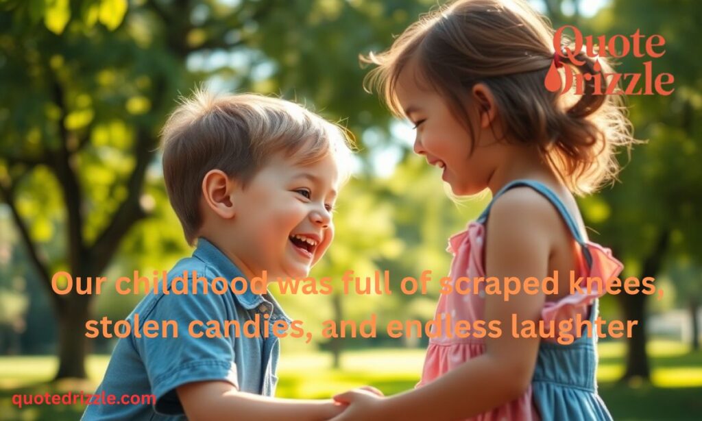 Childhood Memories with Bhai Behan