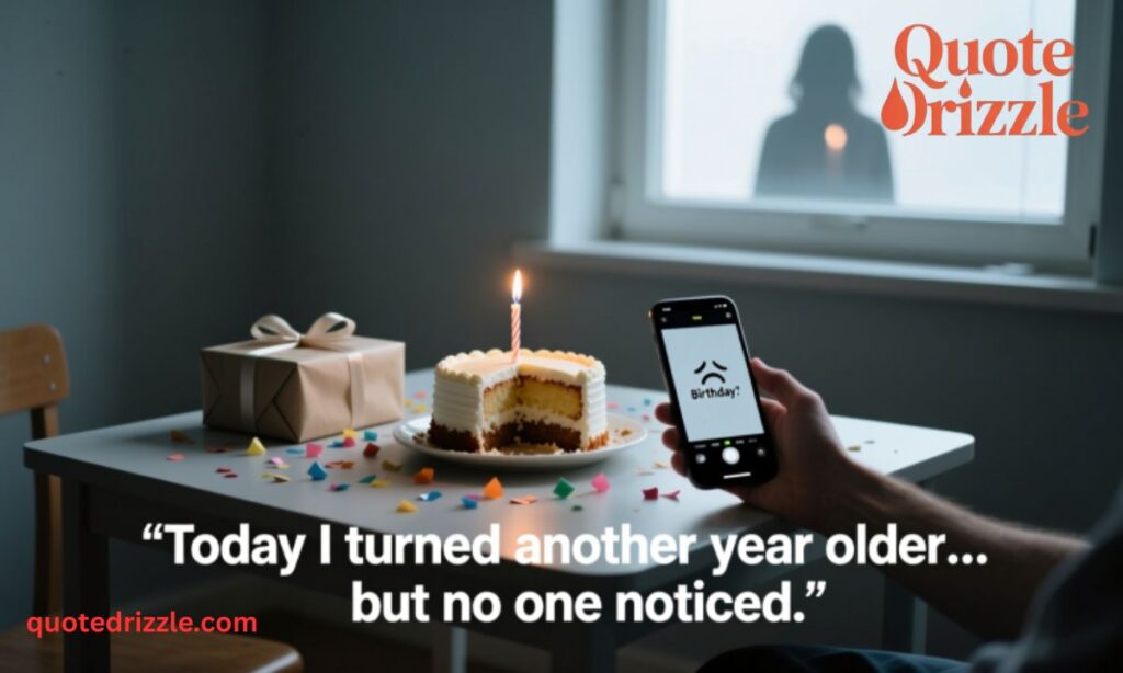 Depressed Sad Birthday Quotes for Instagram