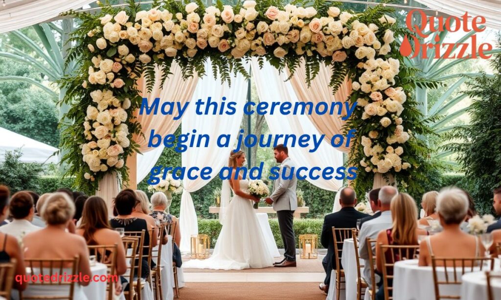 Elegant Quotes for Wedding Programs