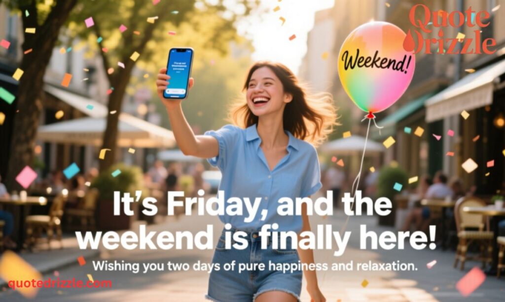Happy Friday and Great Weekend Wishes