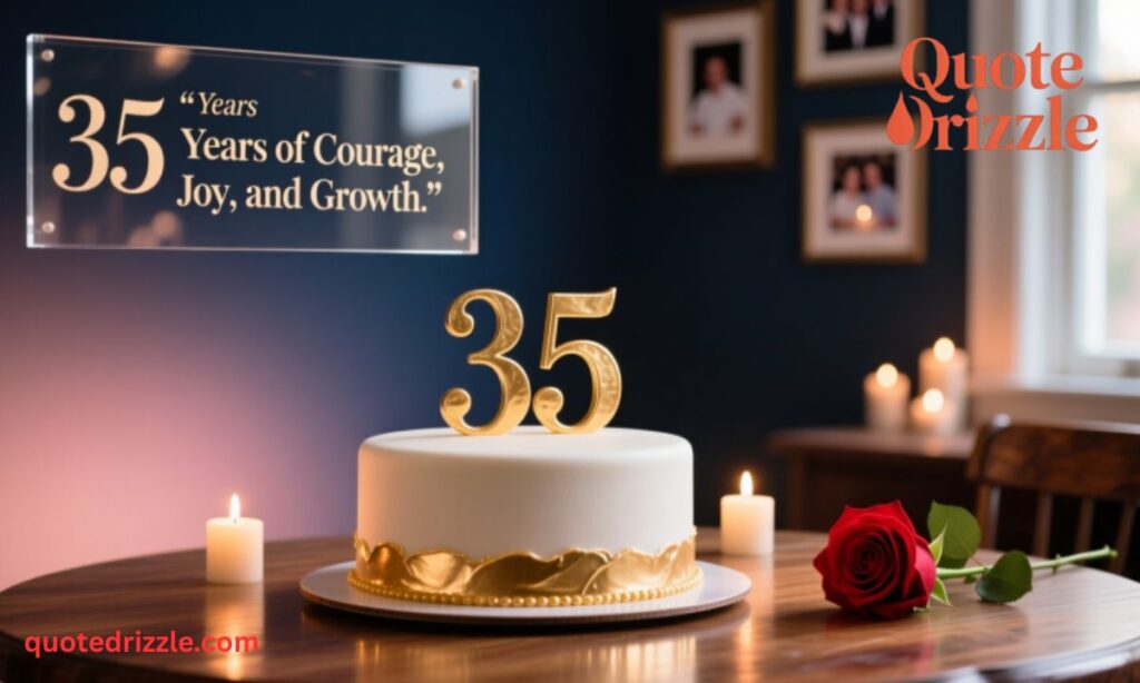 Inspirational 35th Birthday Quotes