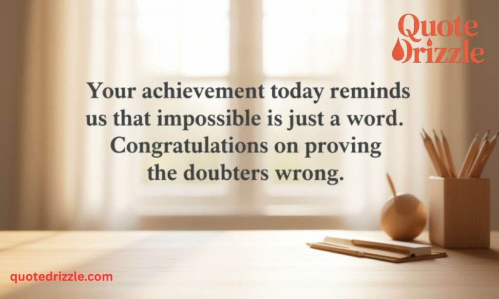 Inspiring Congratulations Message for Daughter Achievement