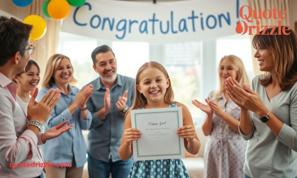 Joyful Congratulations Message for Daughter Achievement