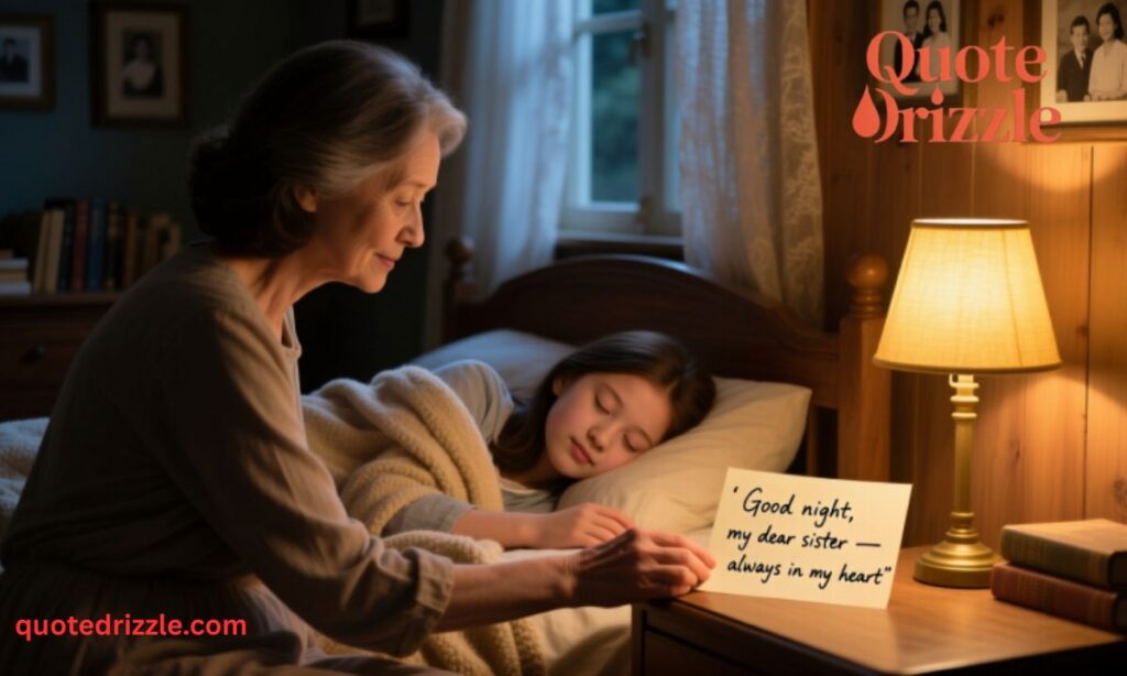 Loving Good Night Messages for Sister