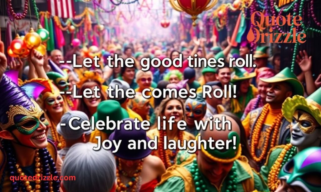 Mardi Gras Party & Parade Quotes