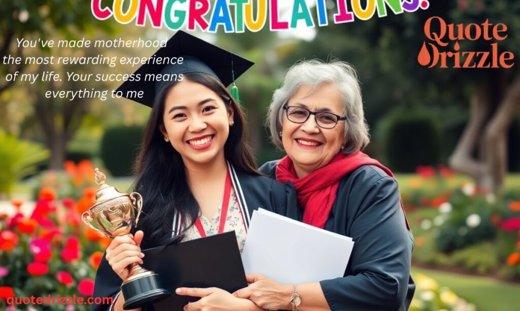 Proud Message for Daughter's Achievement from Mother
