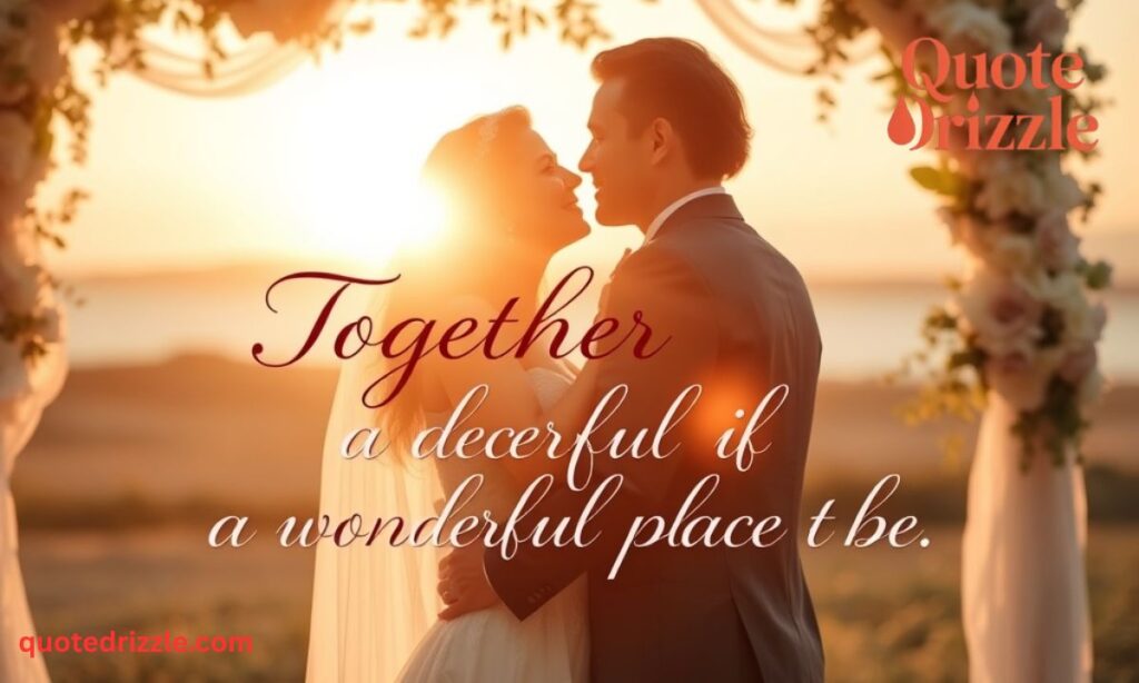 Romantic and Poetic Wedding Messages