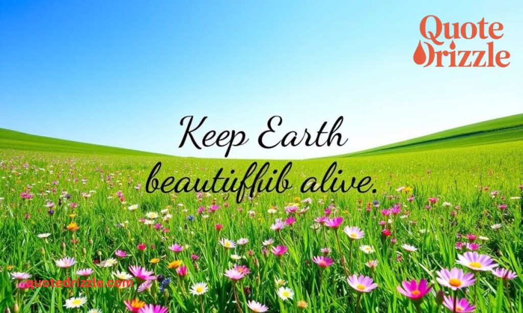 Short Earth Day Quotes