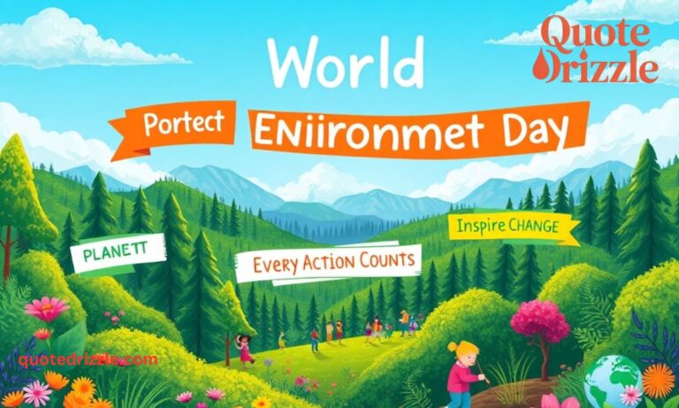 Strong Slogans and Quotes for World Environment Day