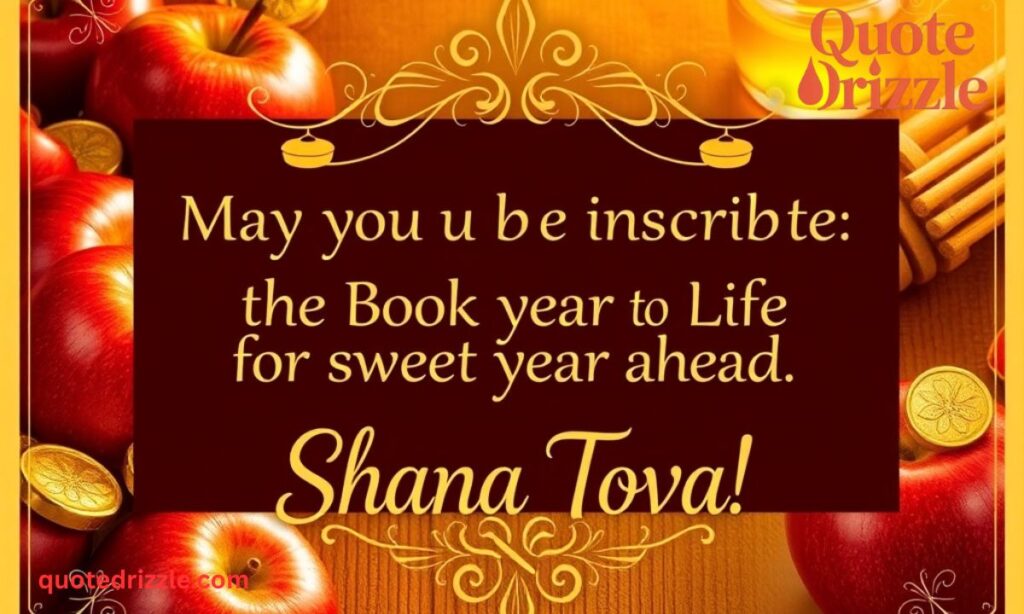 Traditional Rosh Hashanah Sayings