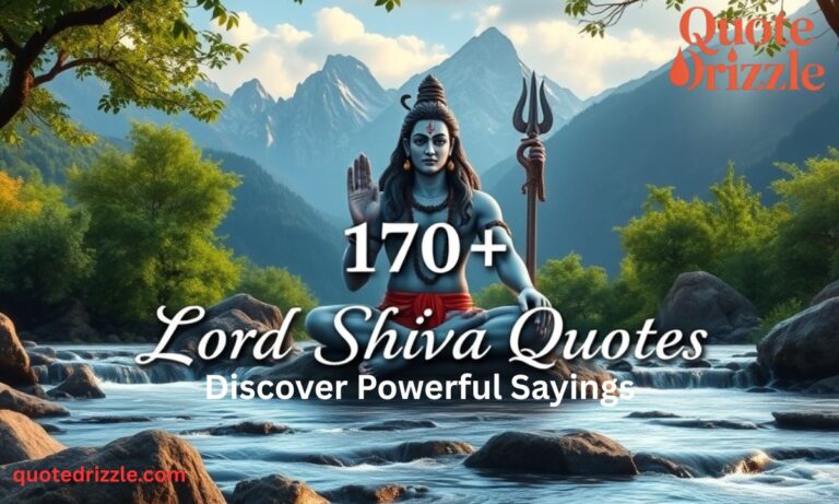 170+ Lord Shiva Quotes Discover Powerful Sayings