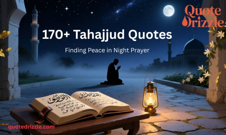170+ Tahajjud Quotes Finding Peace in Night Prayer
