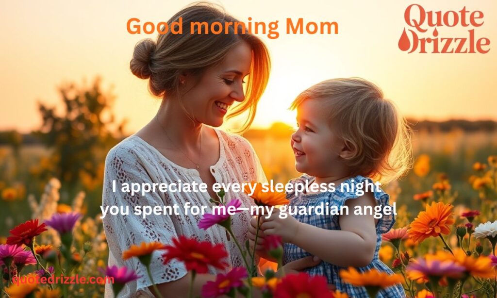 Appreciation Good Morning Mom Quotes