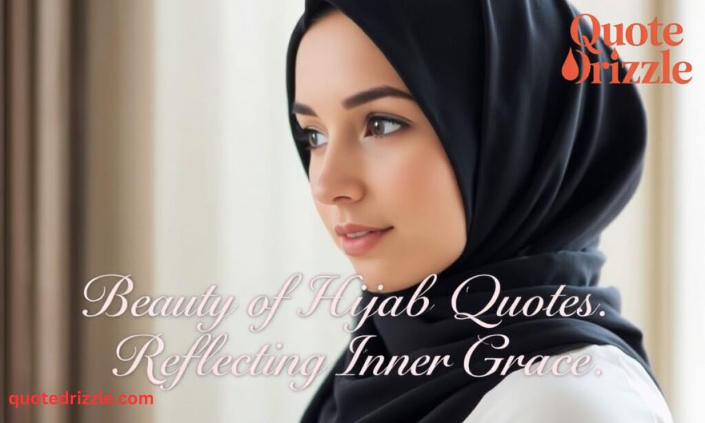 Beauty of Hijab Quotes Reflecting Inner Grace
