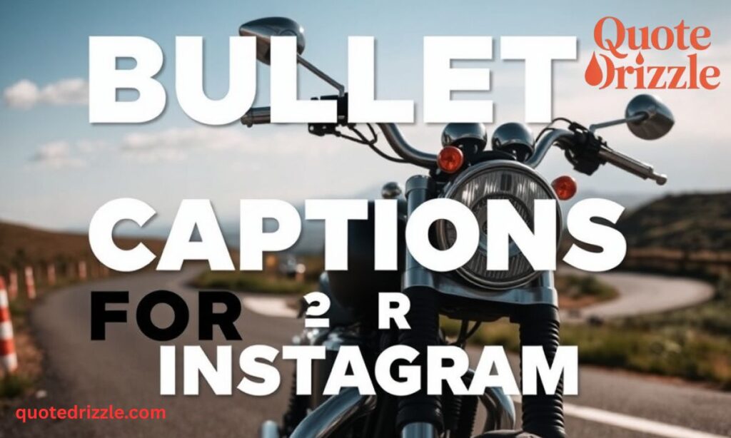 Bullet Captions for Instagram