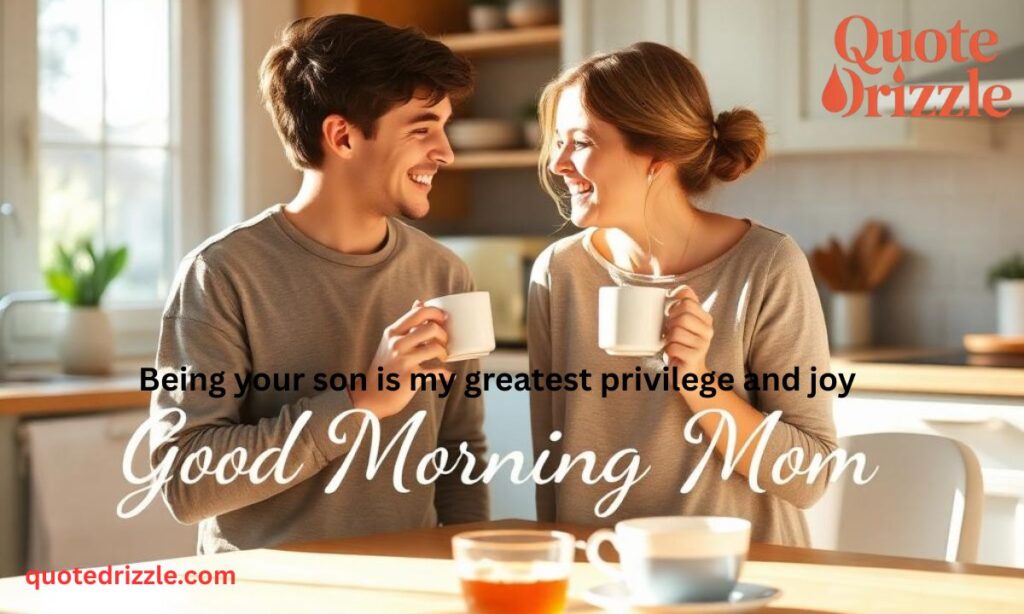 Good Morning Messages for Mom from Son
