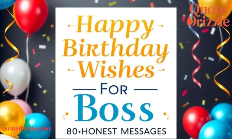 Happy Birthday Wishes For Boss 80+ Honest Messages