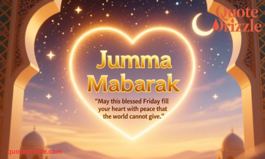 Heart-Touching Deep Jumma Mubarak Quotes