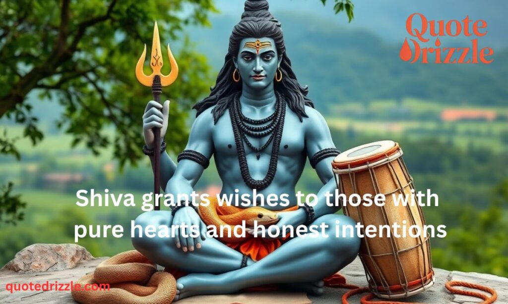 Lord Shiva Blessings Quotes