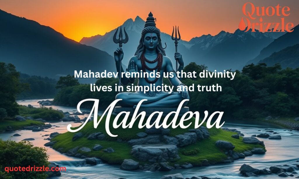 Mahadev Shiva Quotes