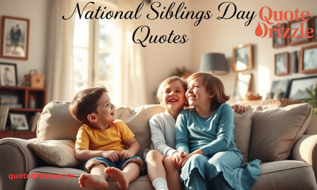 National Siblings Day Quotes