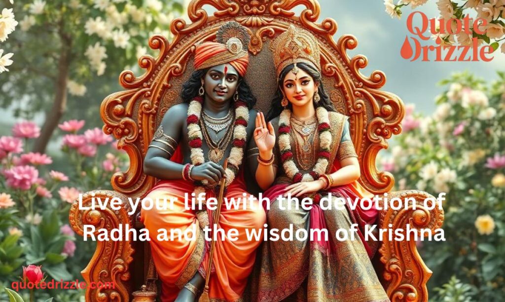Radha Krishna Love Quotes on Life