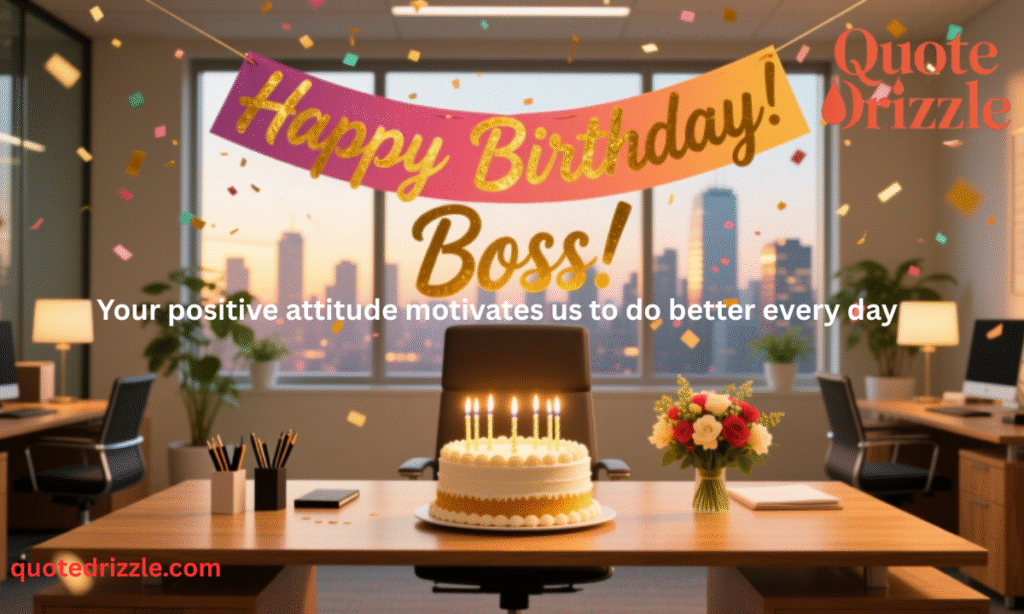 Simple and Short Birthday Wishes for Boss