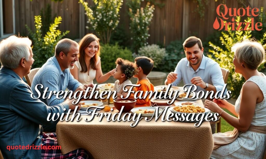 Strengthen Family Bonds With Friday Messages