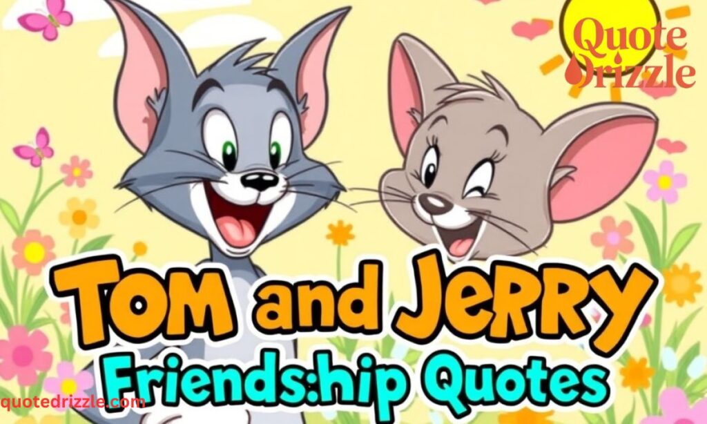 Tom and Jerry Friendship Quotes