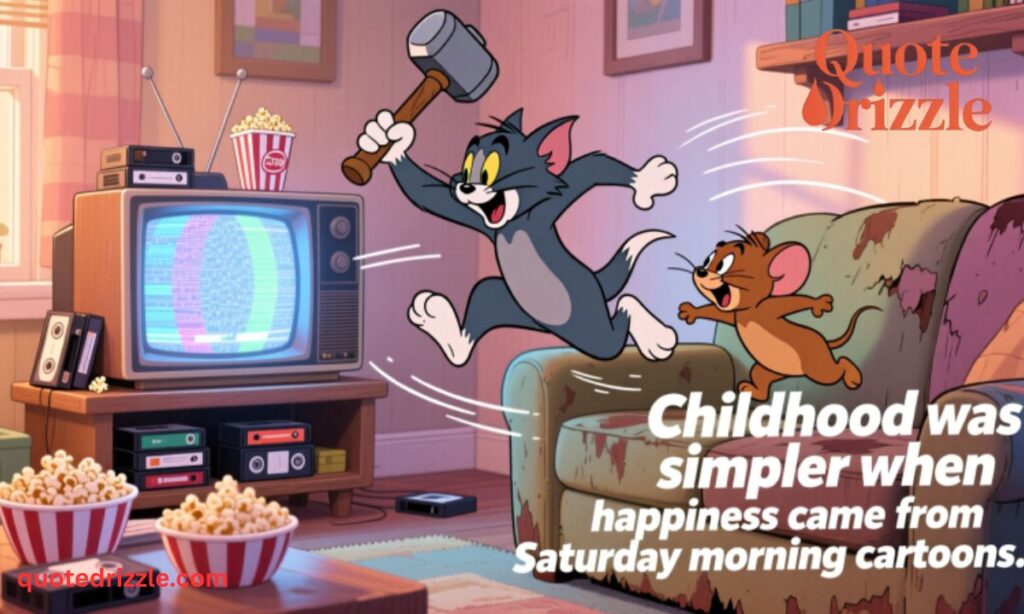 Tom and Jerry Quotes for Childhood Memories