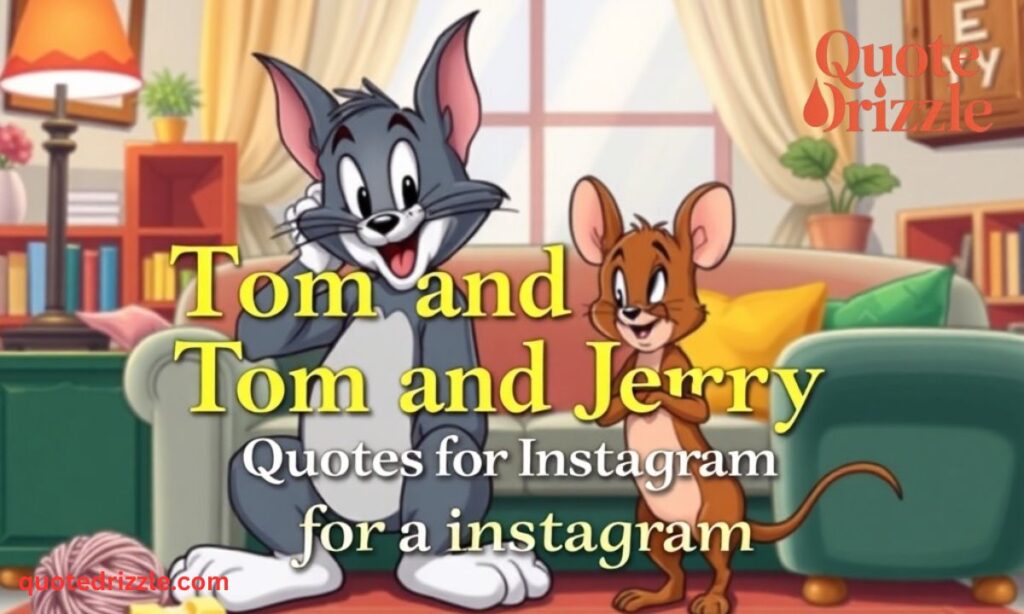 Tom and Jerry Quotes for Instagram