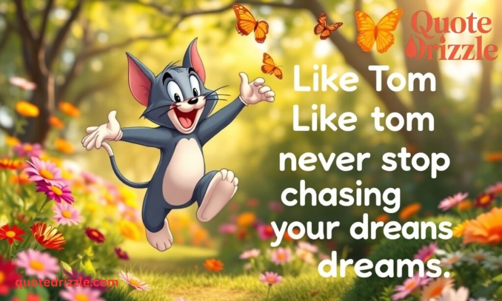 Tom and Jerry Quotes for Instagram for Cat Lovers