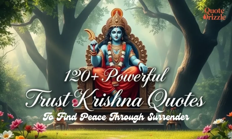 120+ Powerful Trust Krishna Quotes To Find Peace Through Surrender