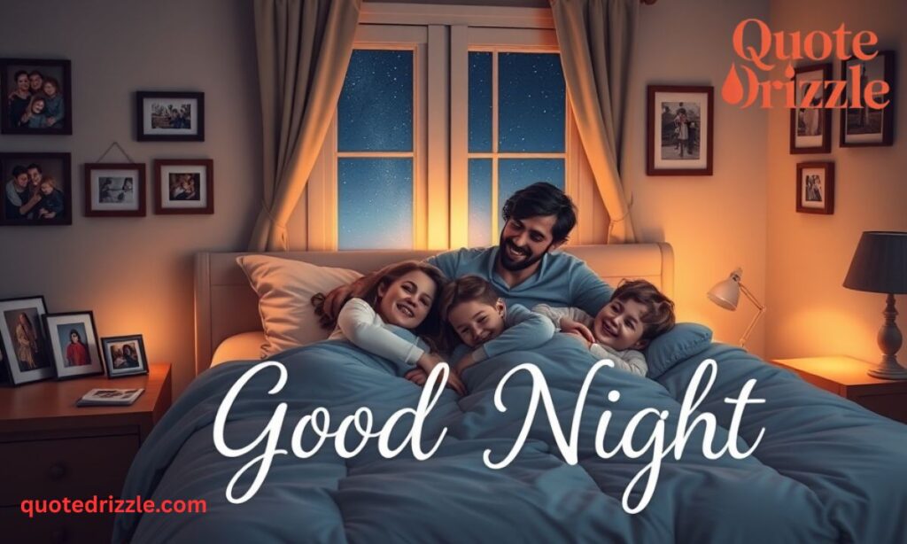 Good Night Prayer Quotes and Blessings for Family and Friends