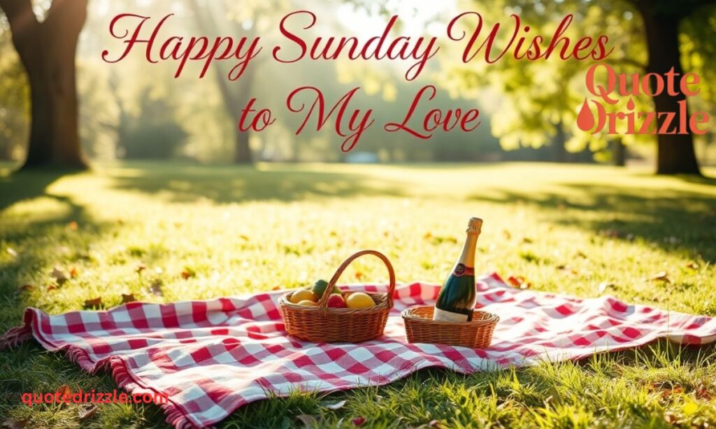 Happy Sunday Wishes to My Love
