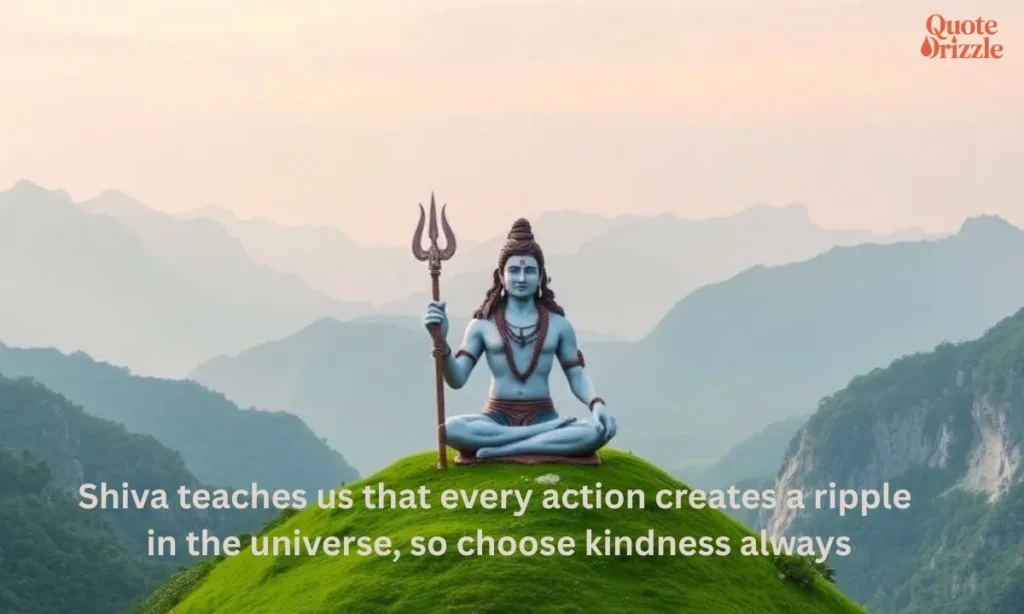Inspirational Karma Lord Shiva Quotes