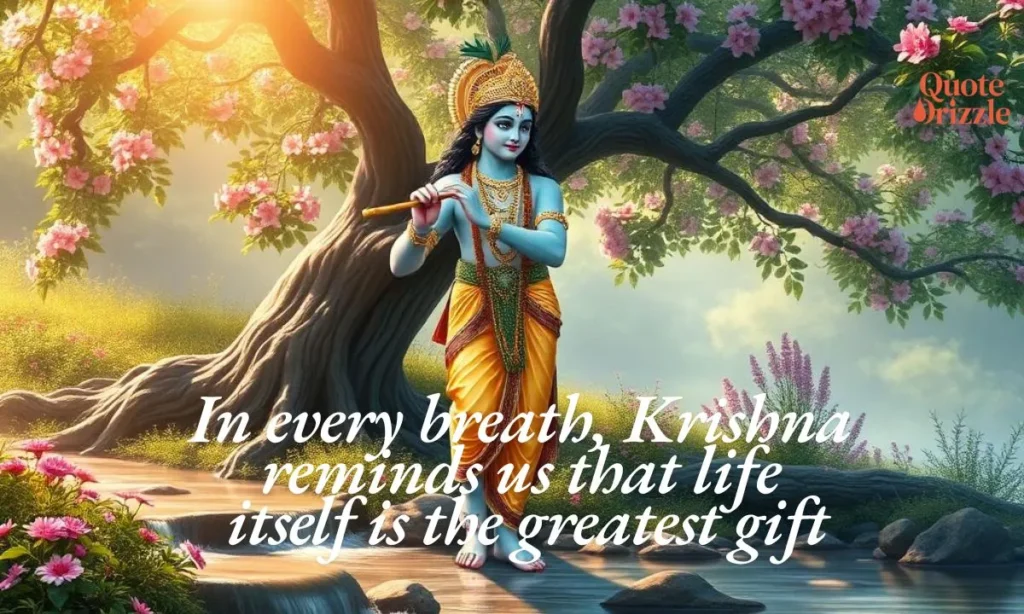 Positive Krishna Quotes on Life