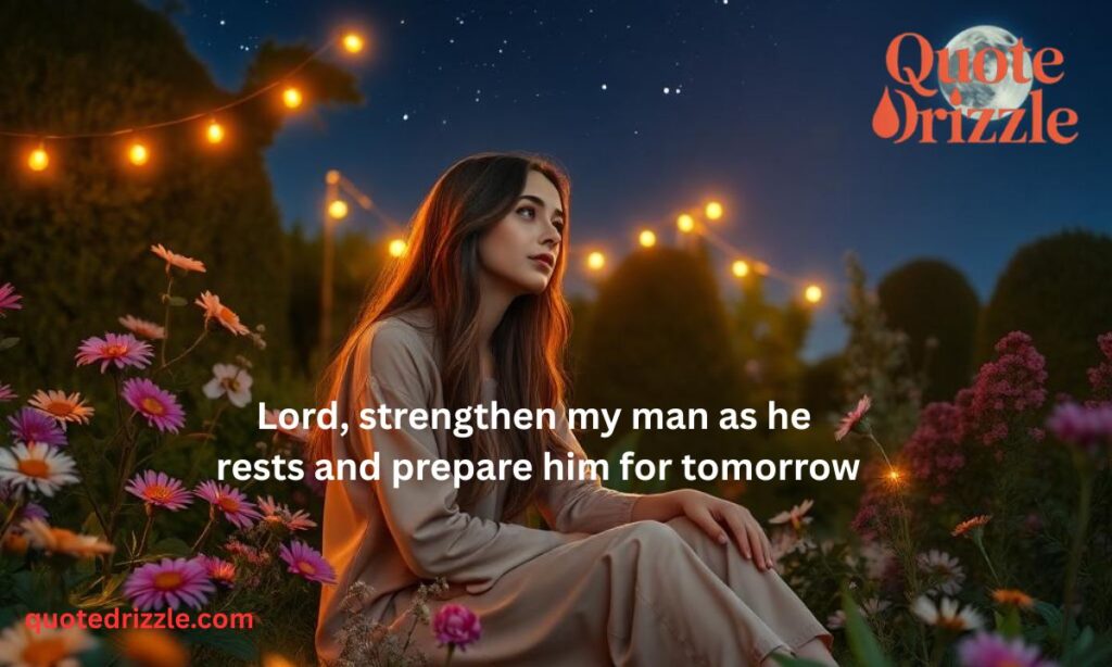Powerful Good Night Prayer Message for Him