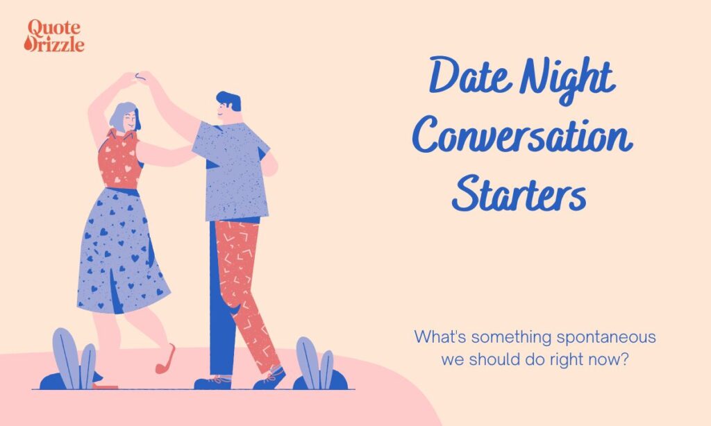 Date Night Conversation Starters