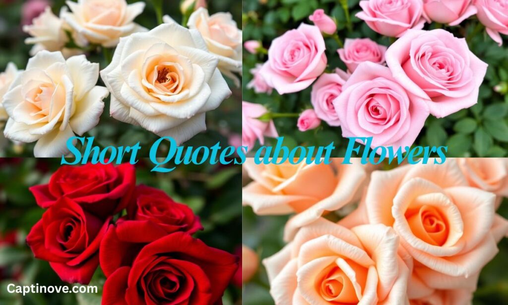 Short Quotes about Flowers