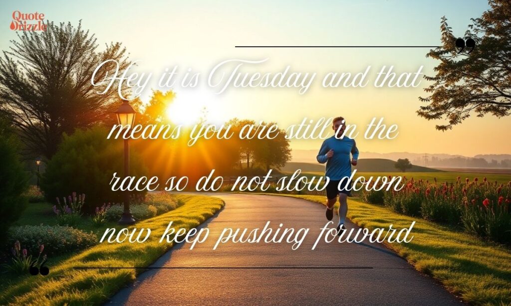 Motivational Tuesday Messages