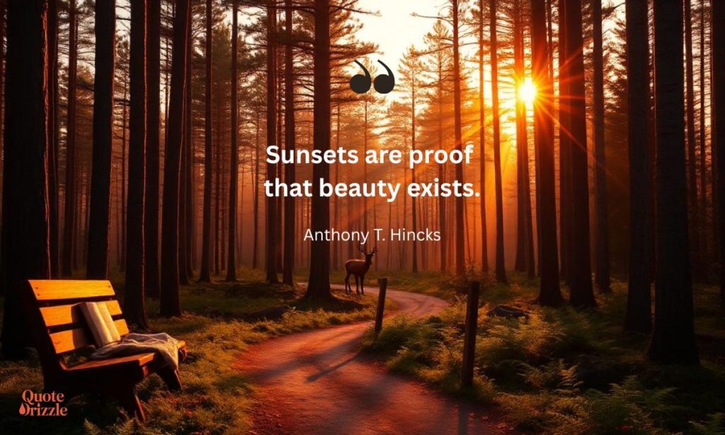 sunset quotes short