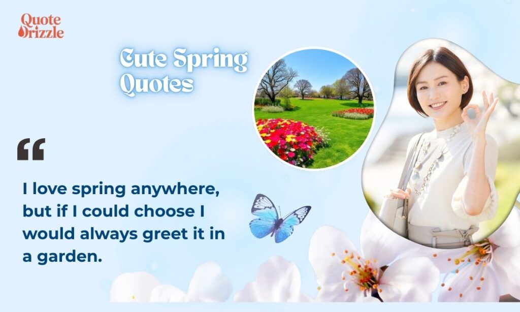 Cute Spring Quotes