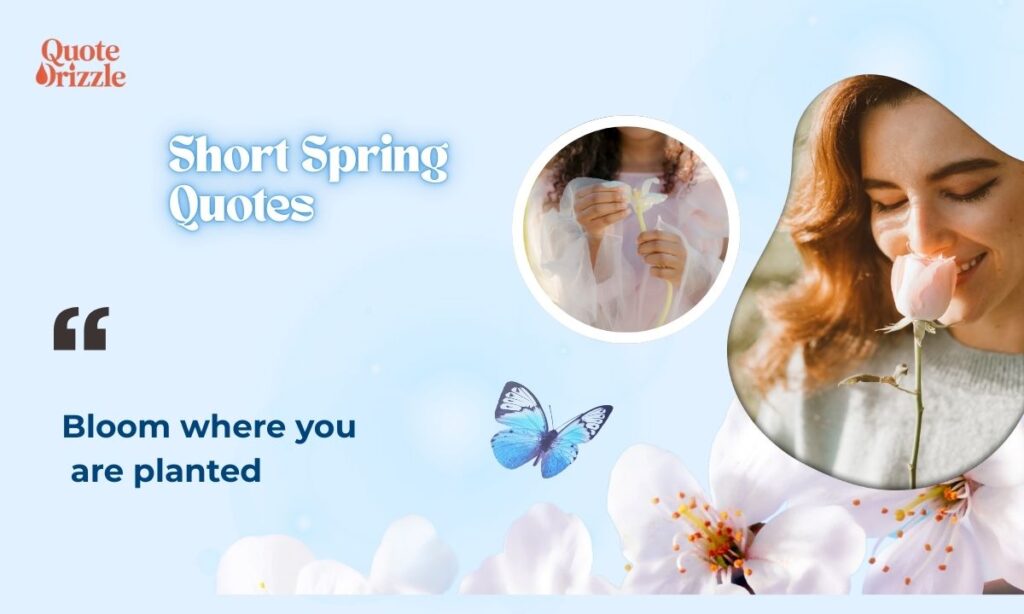 Short Spring Quotes